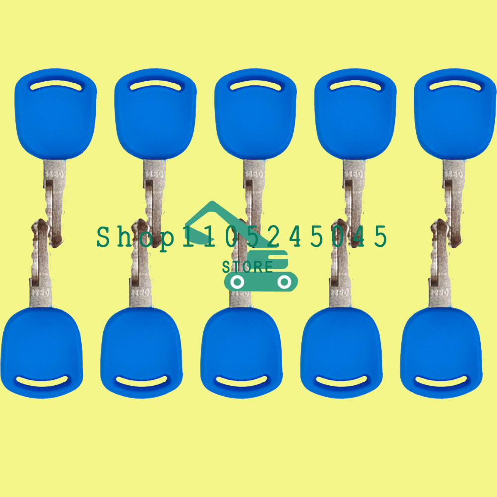 Heavy Equipment Grader - 10/5/1PCS 14601 New blue Key for