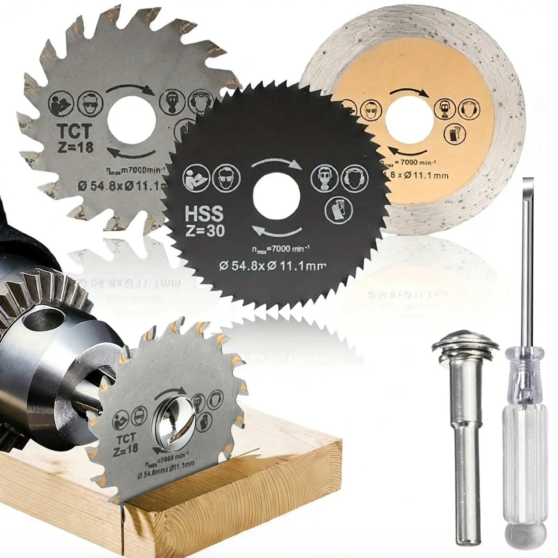 Brick Cutting Saw - Multi-Function Circular Saw Blade Set, Cutting