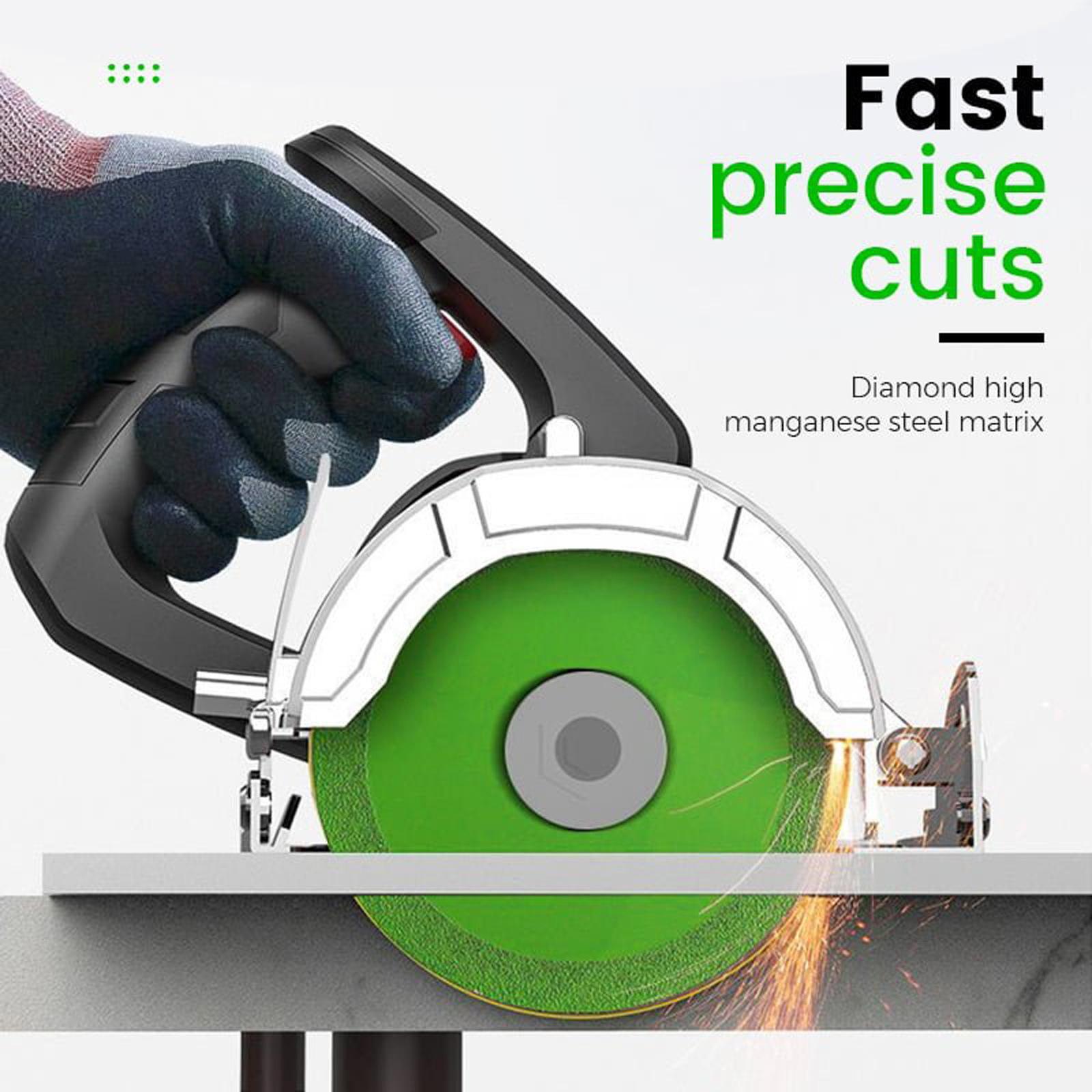 100mm Diamond Glass Cutting Di - Brick Cutting Saw ulasan dan harga