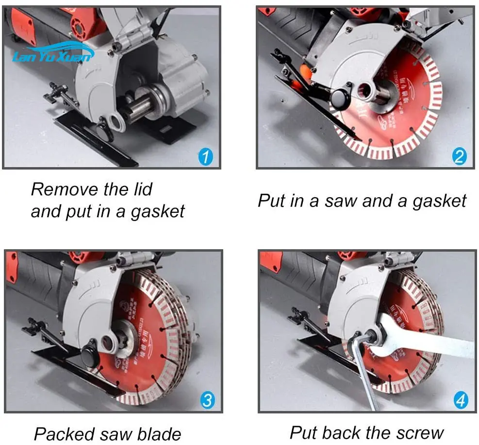 110/220v Wall Grooving Cutting - Brick Cutting Saw ulasan dan harga