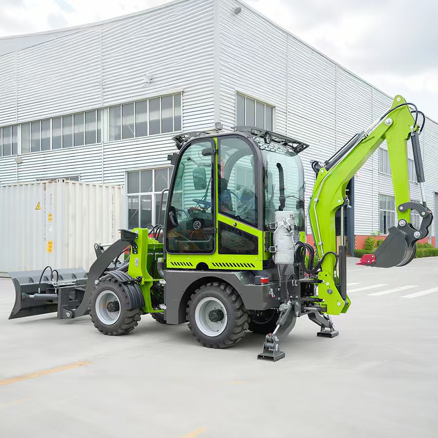 Hydraulic Backhoe Loader Heavy - Heavy Equipment Landscaping ulasan dan harga