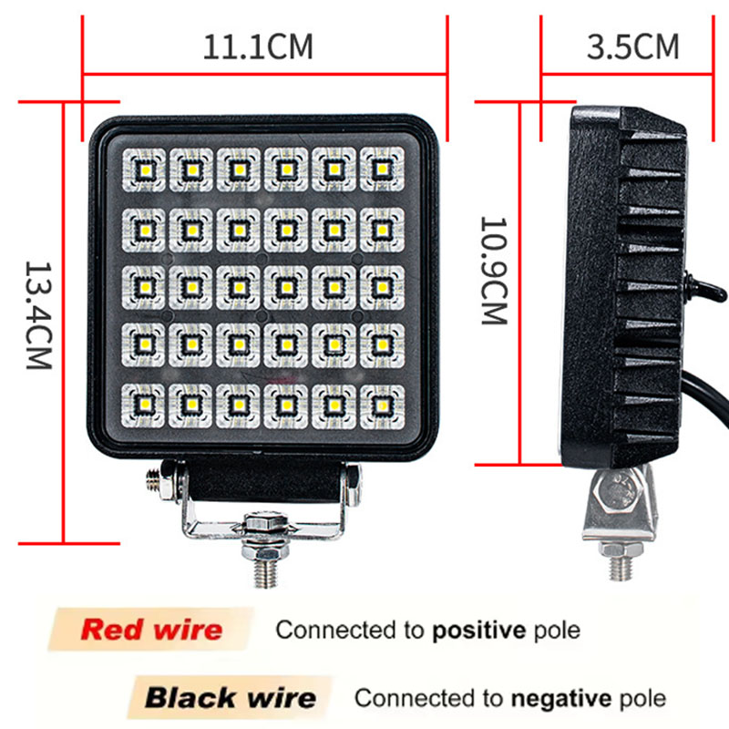 1PC/2PCS LED Vehicle Work Ligh - Heavy Equipment Grader ulasan dan harga