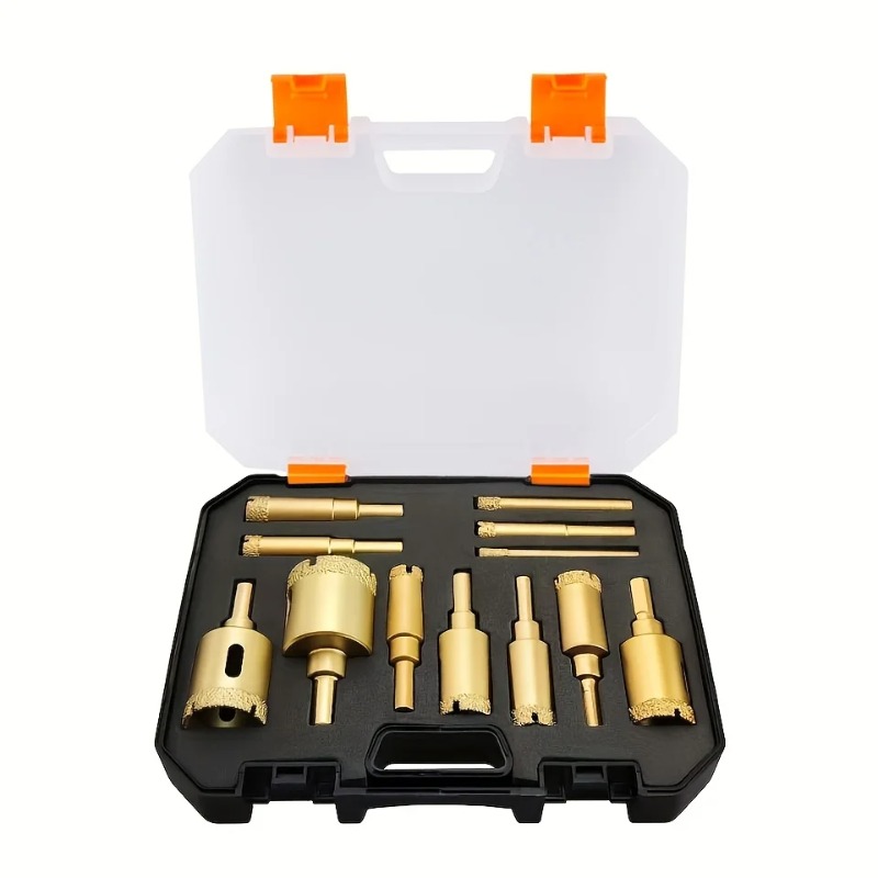 12Pcs Diamond Drill & Hole Saw - Brick Cutting Saw ulasan dan harga
