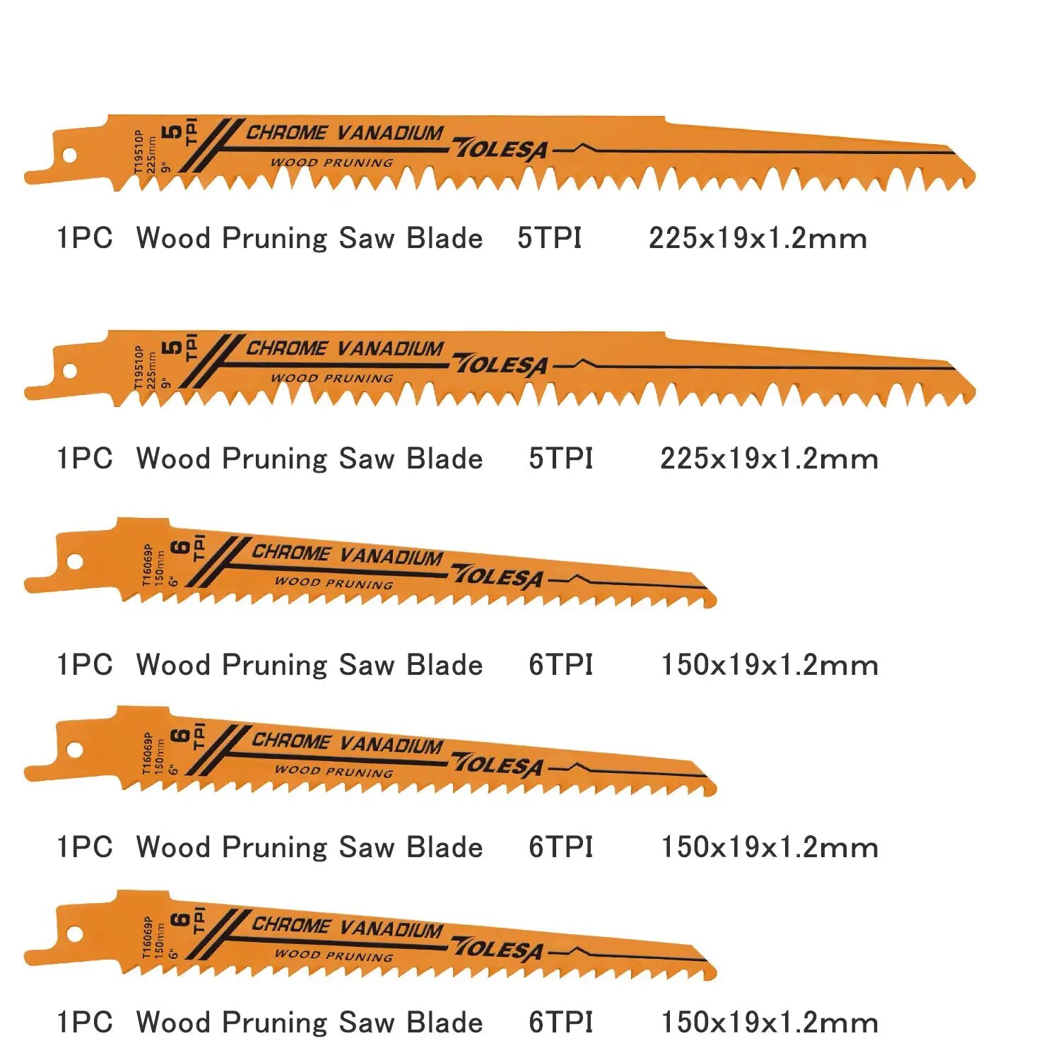 TOLESA 10PCS Reciprocating Bi- - Brick Cutting Saw ulasan dan harga