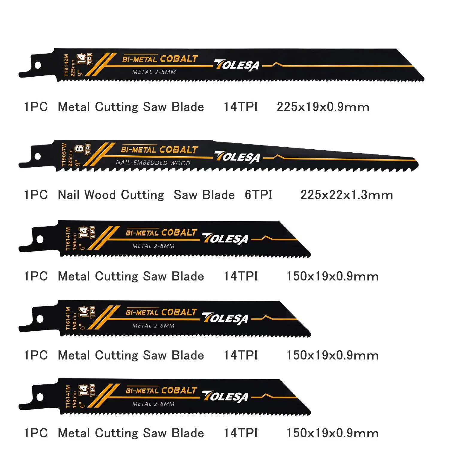 TOLESA 10PCS Reciprocating Bi- - Brick Cutting Saw ulasan dan harga