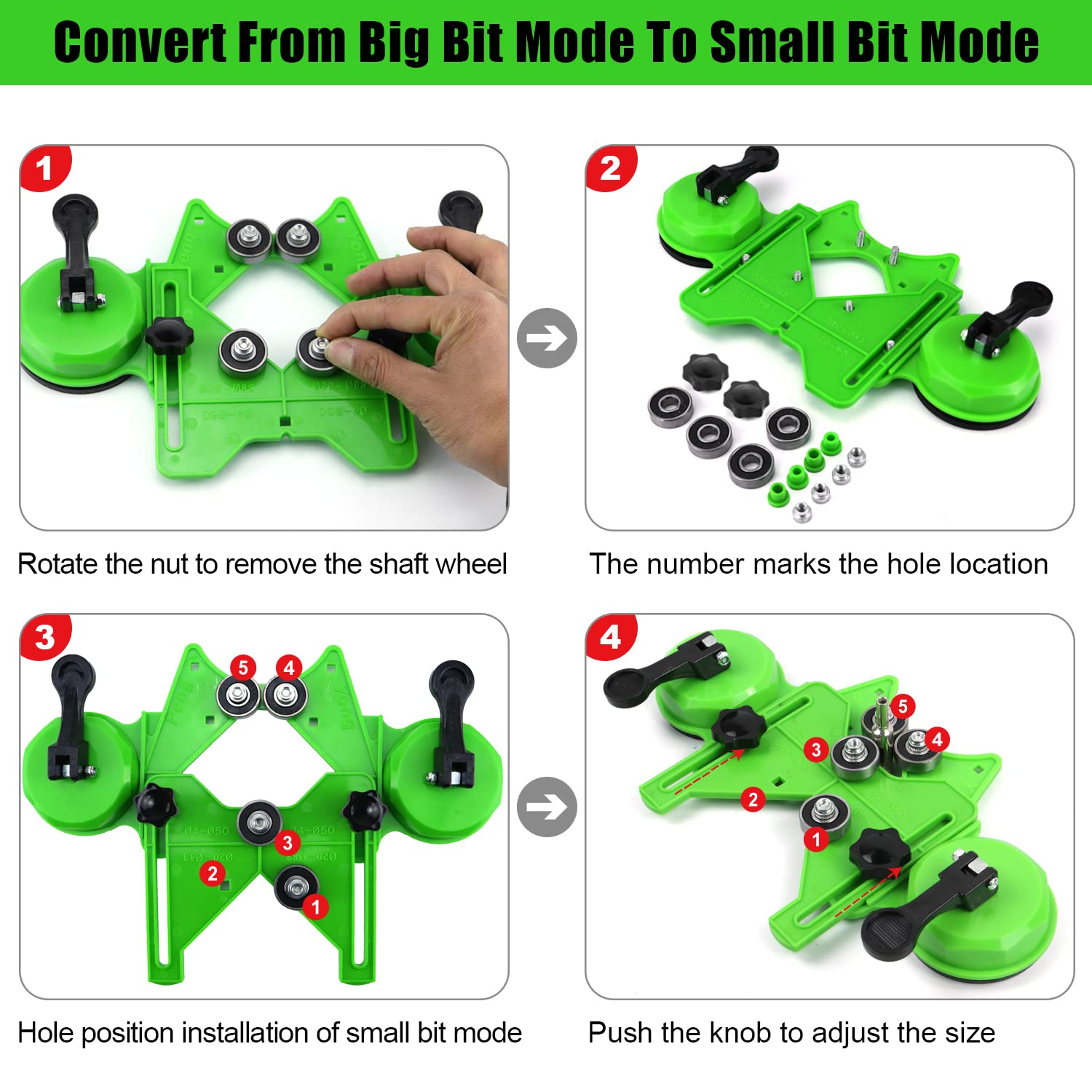 17Pcs Diamond Tile Drill Bits  - Brick Cutting Saw ulasan dan harga
